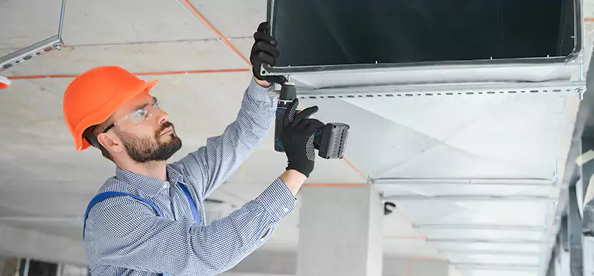 Roof Cap & Exterior Hood Lint Buildup Removal – Northbrook